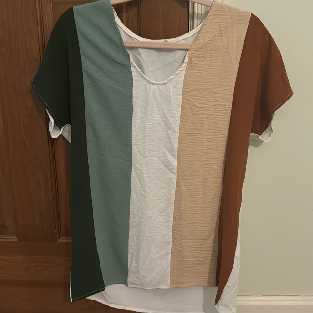 Multi color Blouse size Small